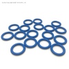 OEM Mini Small Silicone FKM NBR Medical Rubber blue O Ring Seals