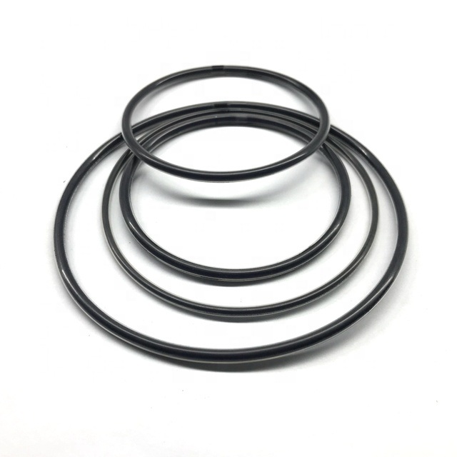 Customized silicone core FEP PFA clear coating encapsulated rubber seal o ring 