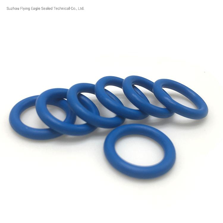 OEM Mini Small Silicone FKM NBR Medical Rubber blue O Ring Seals